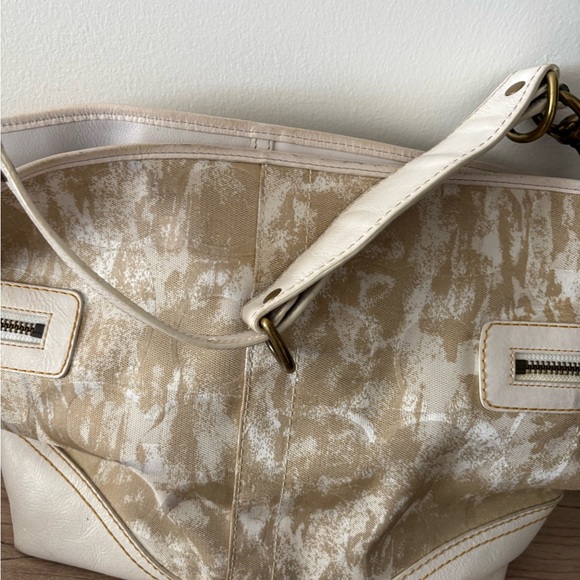 Coach Y2K vintage Hobo Shoulder bag 10010 brass coin fringe - Picture 4 of 13